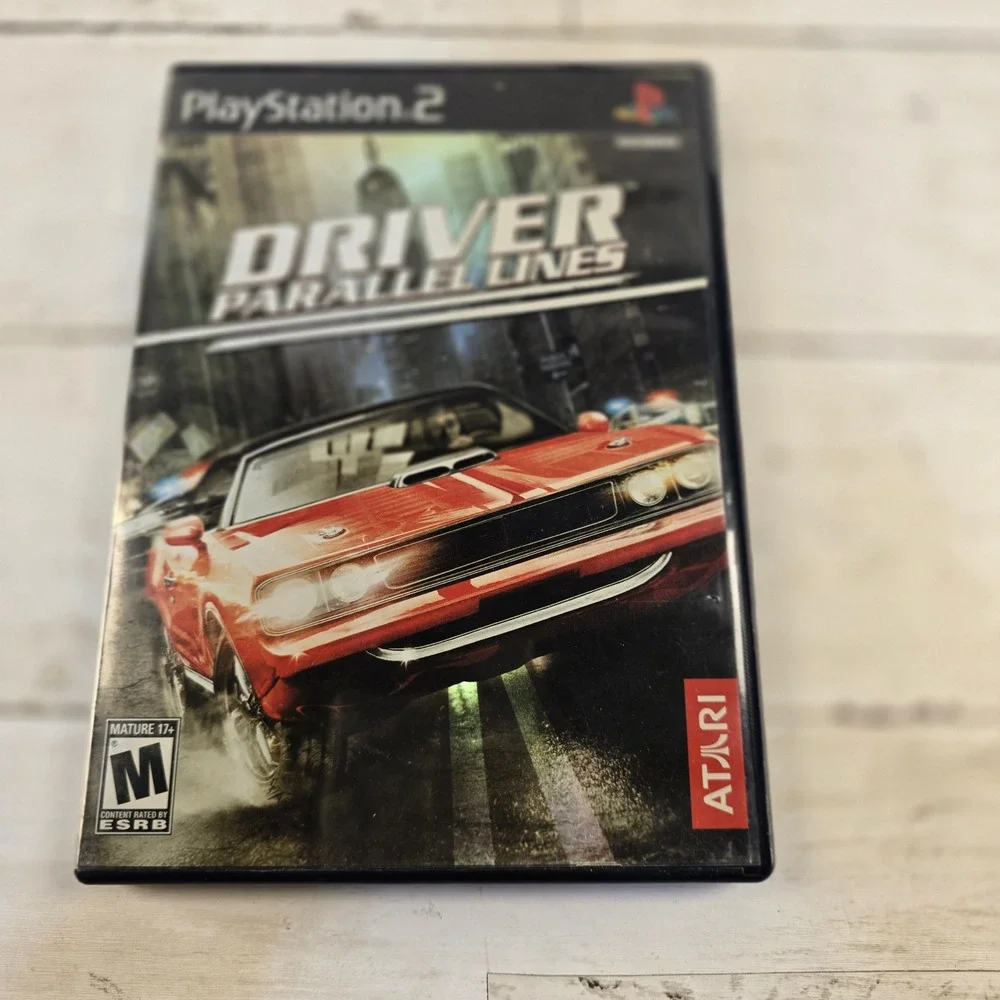 Driver Parallel Lines Sony PlayStation 2 PS2 Atari 2006 Game Manual Included